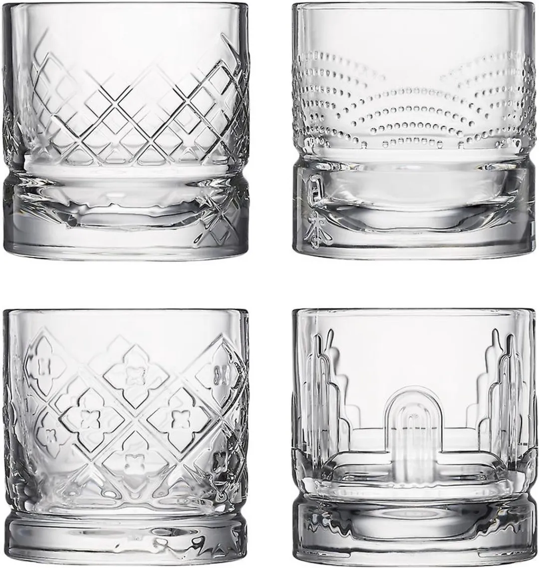 La Rochère Dandy whiskeyglas - 30 cl - Set-4