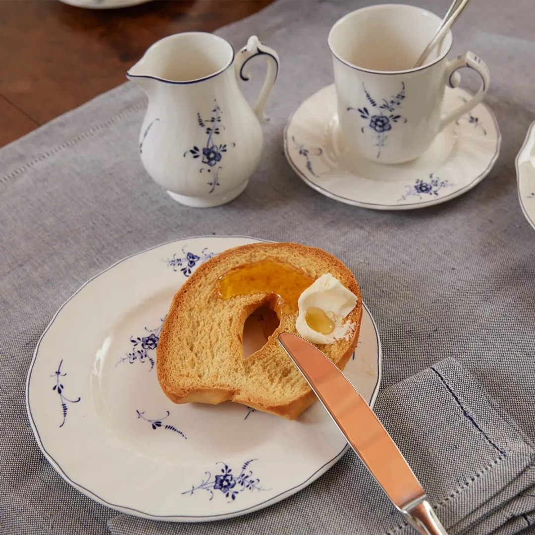 Villeroy & Boch Vieux Luxembourg Beker 370ml - Blauw/Wit