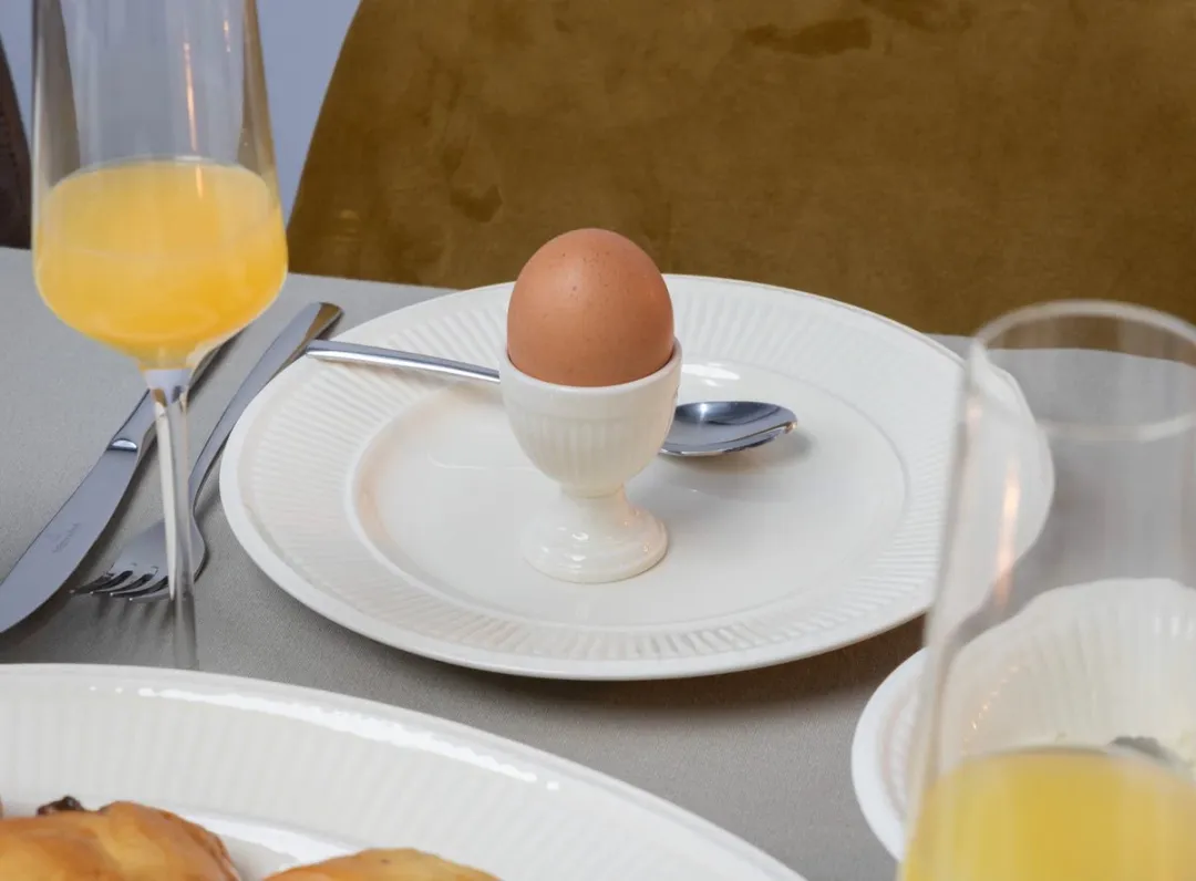 Wedgwood Dinerbord Edme 26cm - 4 Stuks - Crème