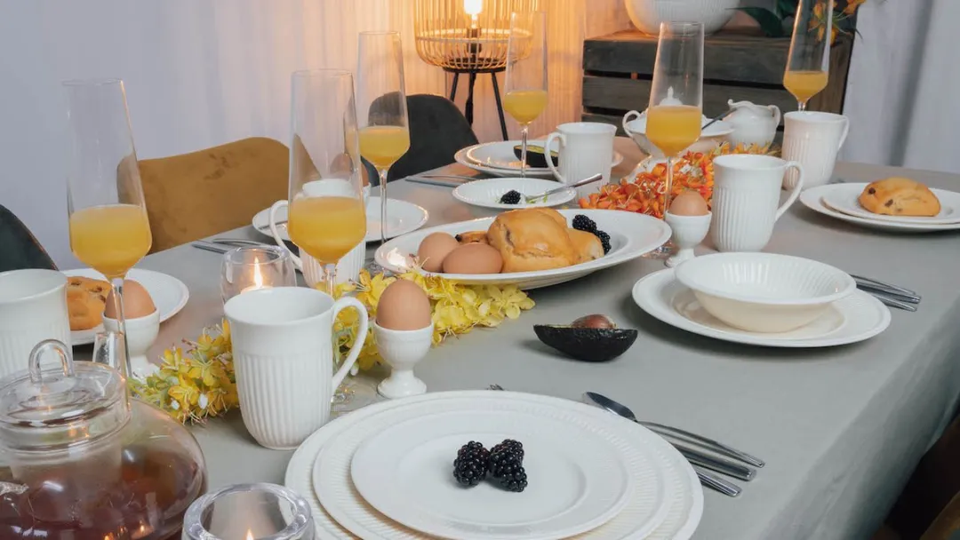 Wedgwood Dinerbord Edme 26cm - 4 Stuks - Crème
