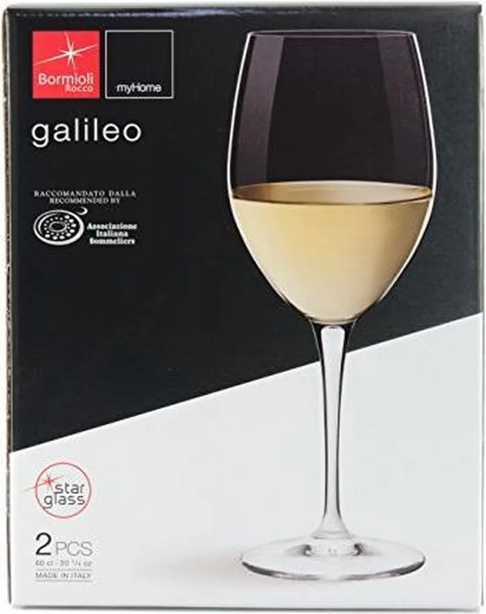 Bormioli Rocco Galileo Wijnglas 60cl - Set van 2