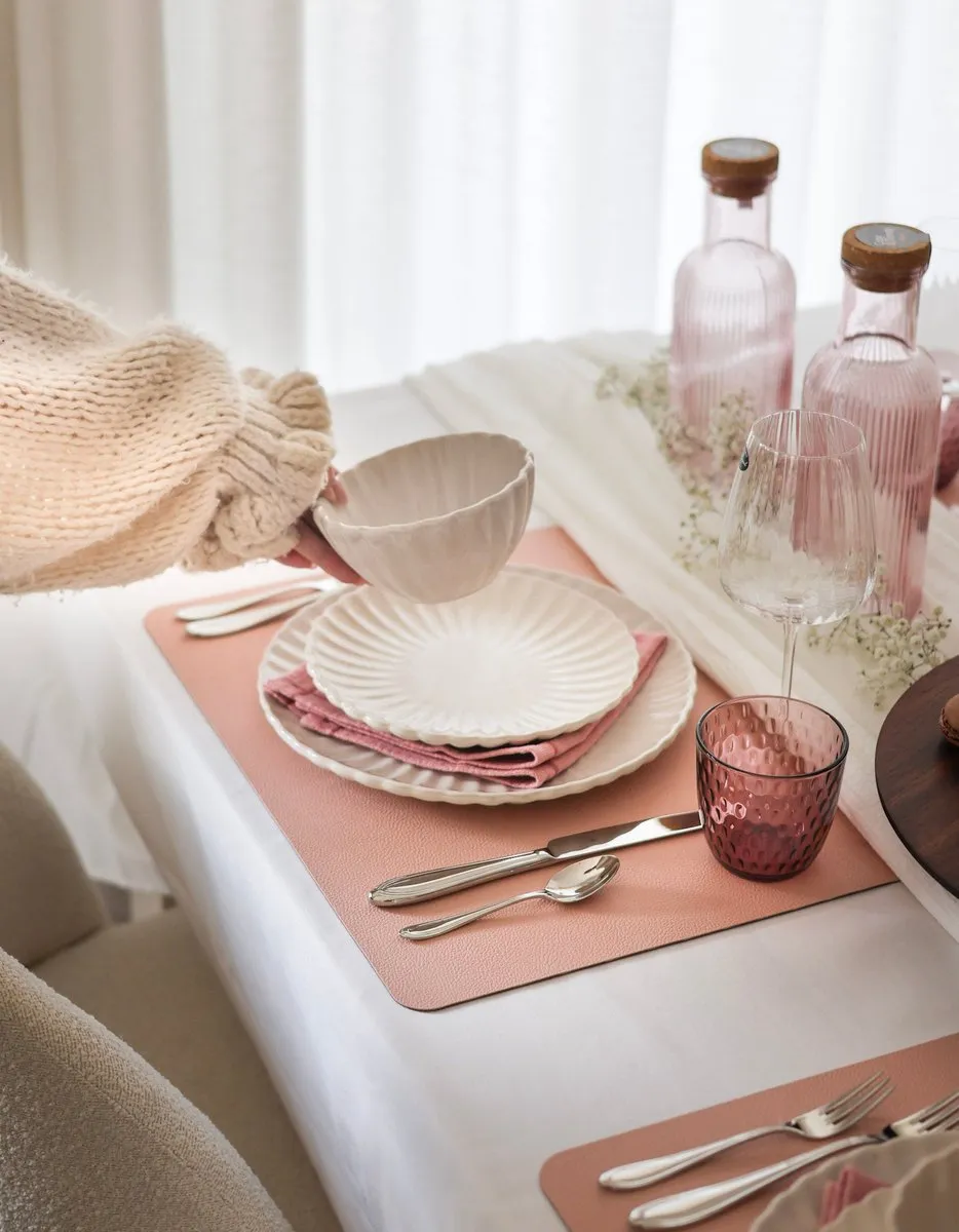 Bormioli Rocco Slot Waterglas Roze - Set van 6