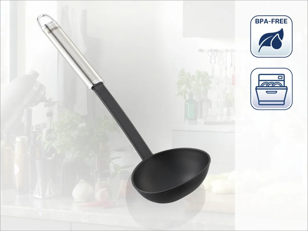 Leifheit Sterling Soeplepel 24057 - Zwart