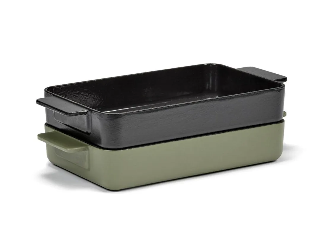 Serax Surface by Sergio Herman Braadslede Camogroen 38x25cm