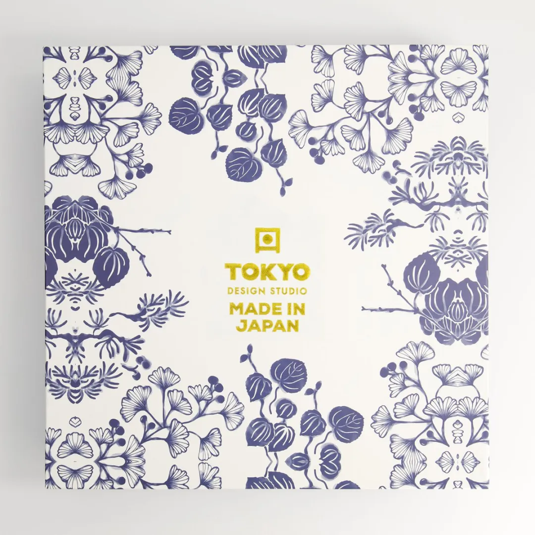 Tokyo Design Studio Flora Japonica Tayo Bowl Set - 4 Stuks - 500ml