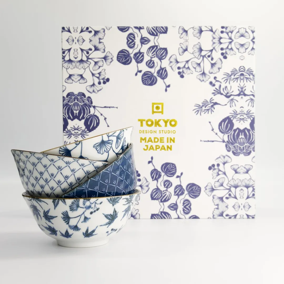 Tokyo Design Studio Flora Japonica Tayo Bowl Set