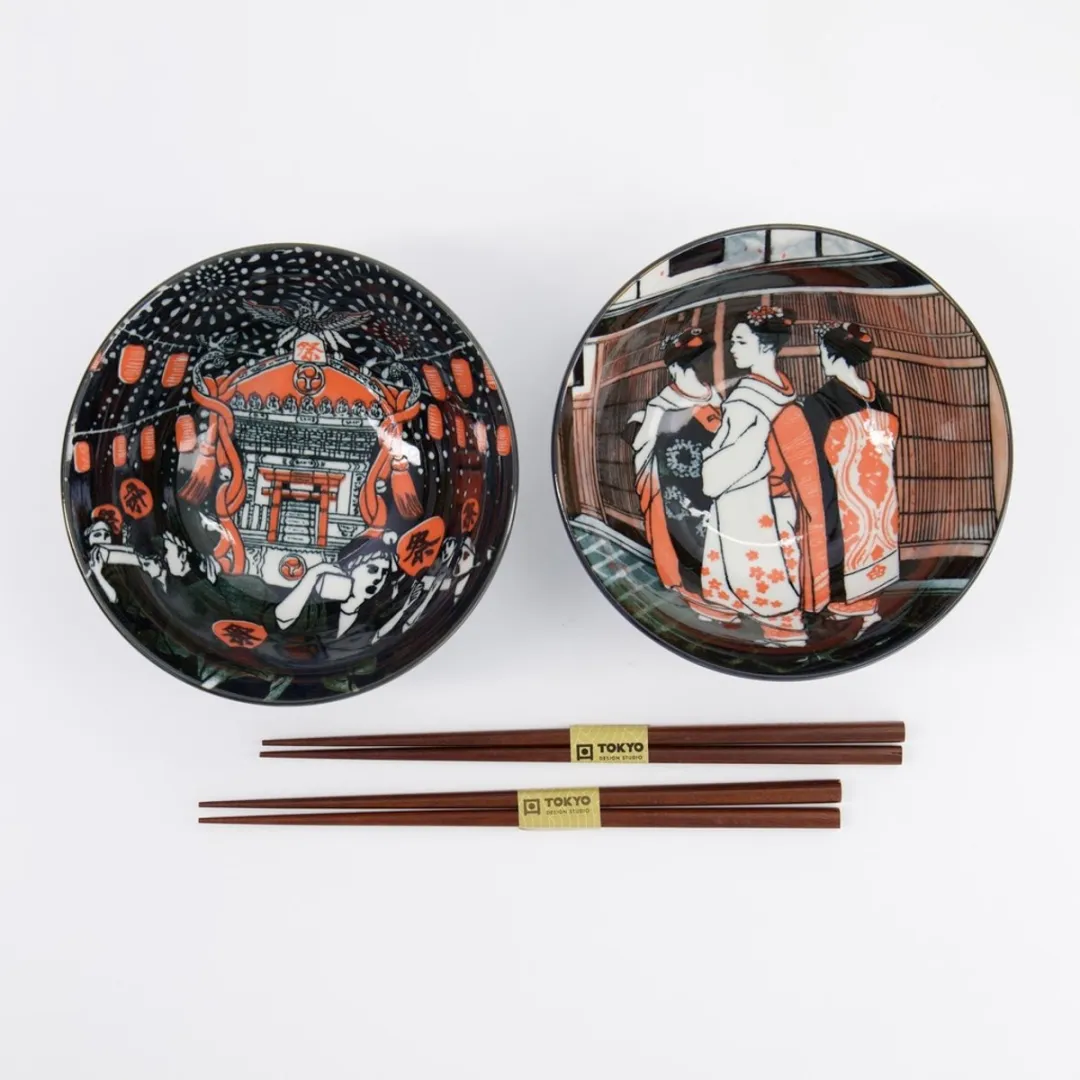 Tokyo Design Studio Asakusa Tayo Bowl 33606 - 2 Stuks - 550ml
