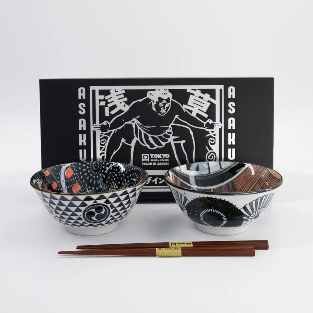 Tokyo Design Studio Asakusa Tayo Bowl 33606 - 2 Stuks - 550ml