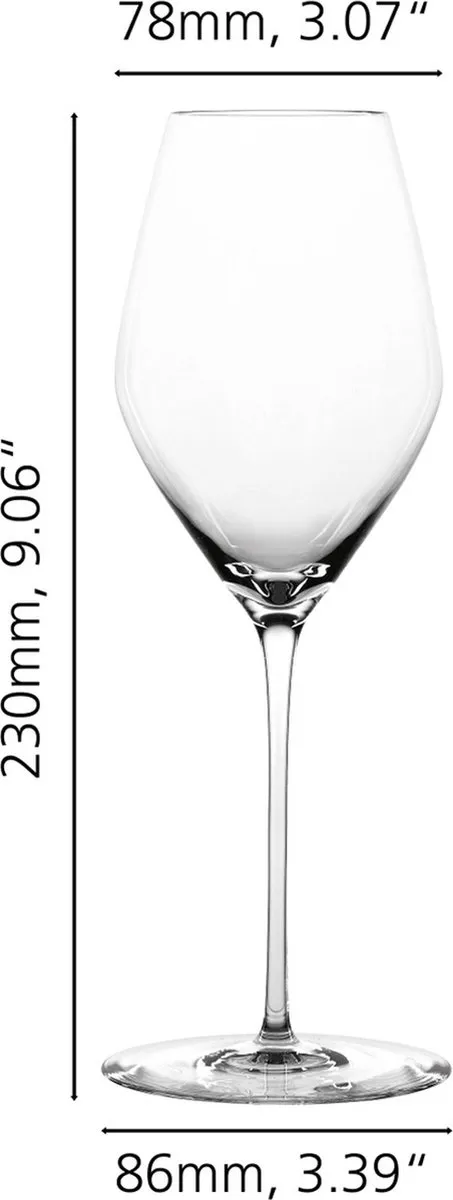 Spiegelau Hi-Lite Champagnerglas Set - 2 Stuks - 347ml