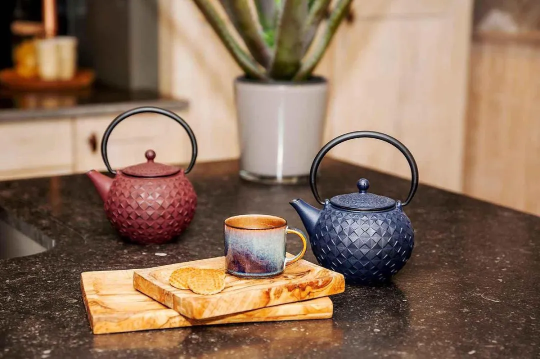 Cosy&Trendy Sakai Theepot 1L - Gietijzer - Blauw
