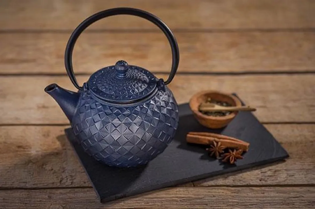 Cosy&Trendy Sakai Theepot 1L - Gietijzer - Blauw