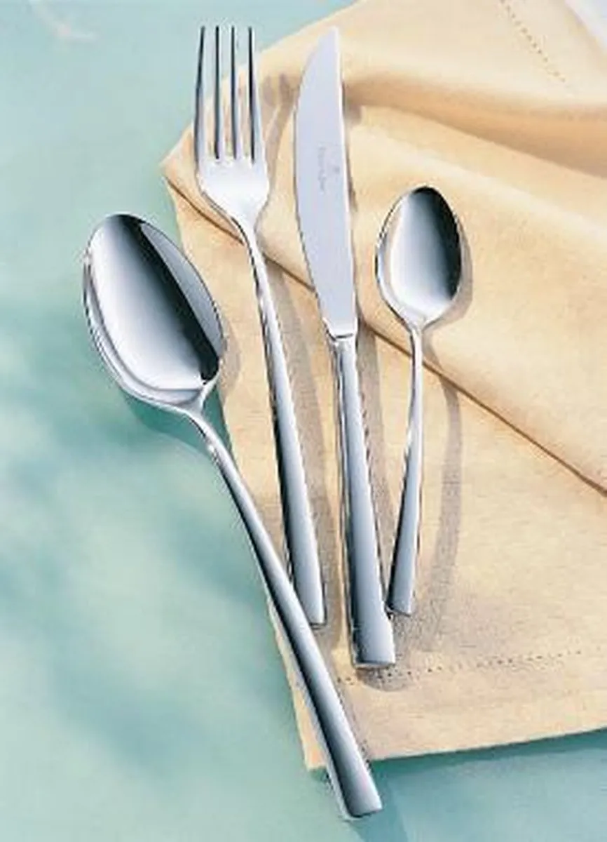 Villeroy & Boch Piemont Salade-/Compotelepel 24,5cm - Zilver