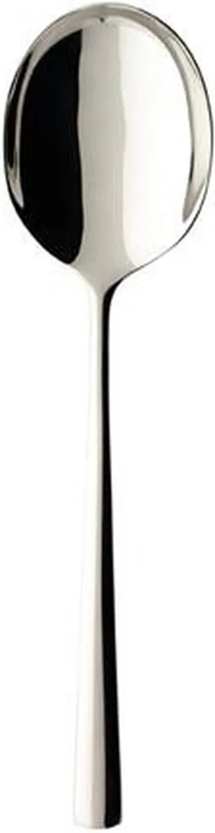 Villeroy & Boch Piemont Salade-/Compotelepel 24,5cm - Zilver