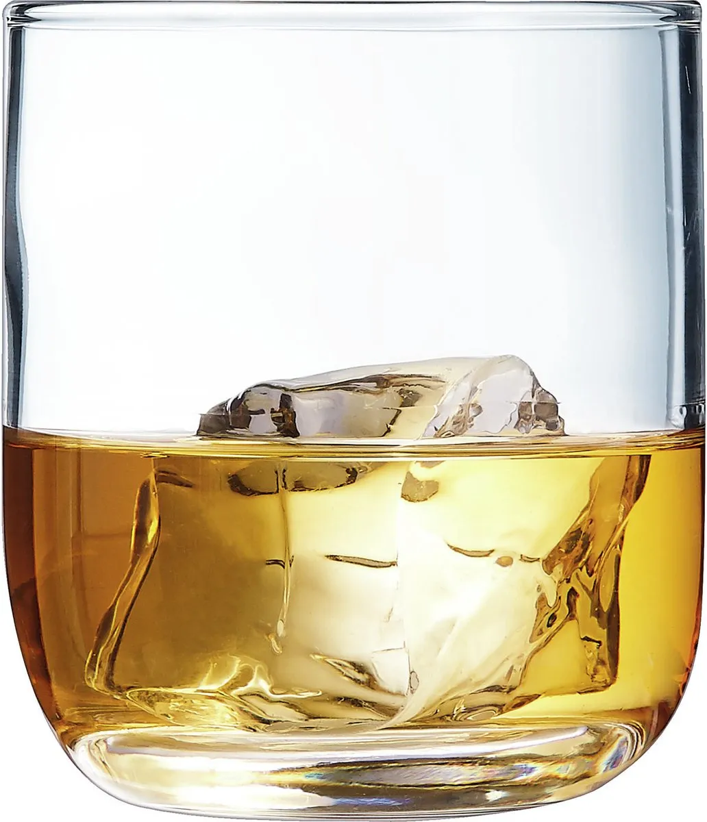 Arcoroc Waterglazen Tumbler 230ml - 18 Stuks - Transparant