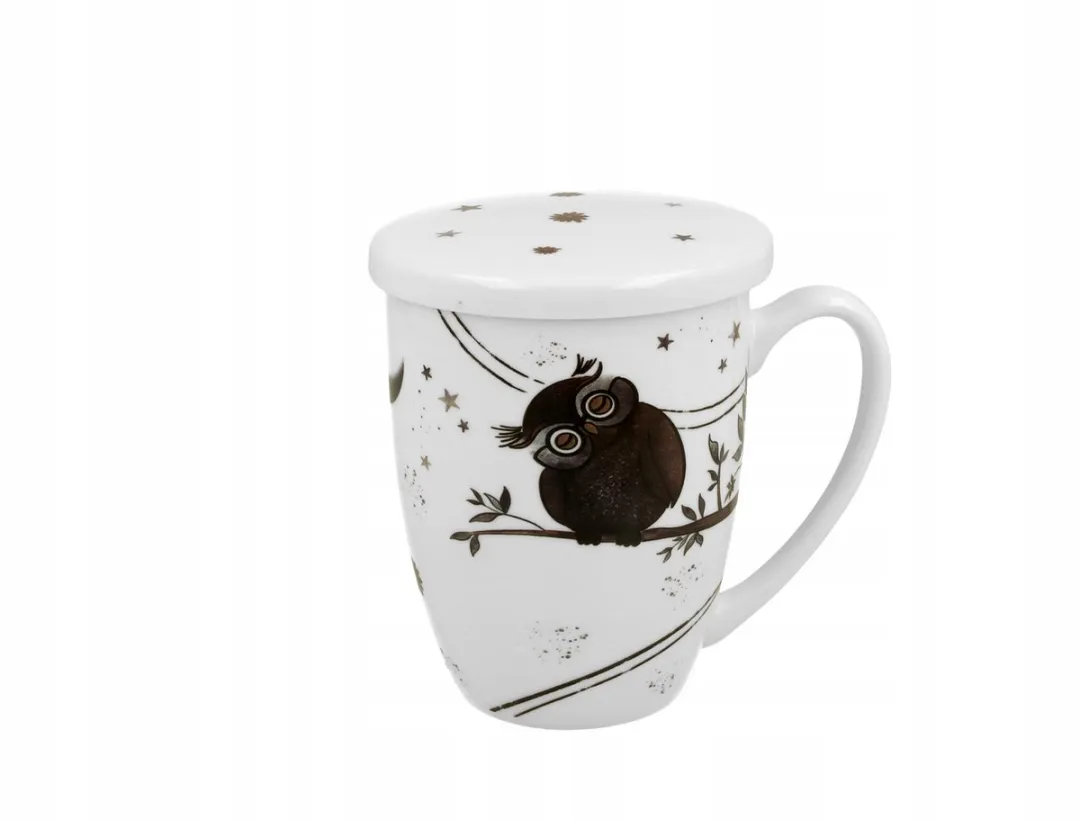 Cosy&Trendy Uil Mok met Zetgroep 350ml - Porselein
