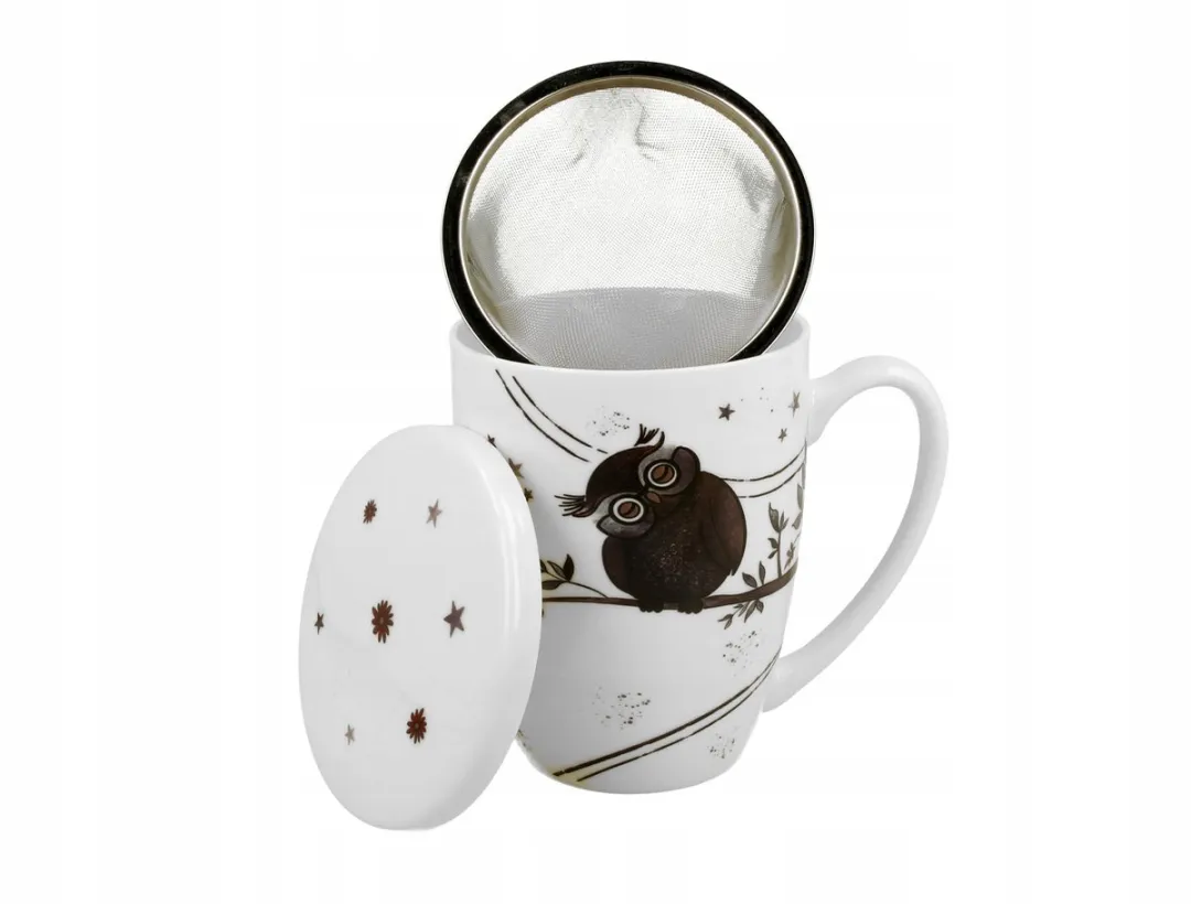 Cosy&Trendy Uil Mok met Zetgroep 350ml - Porselein