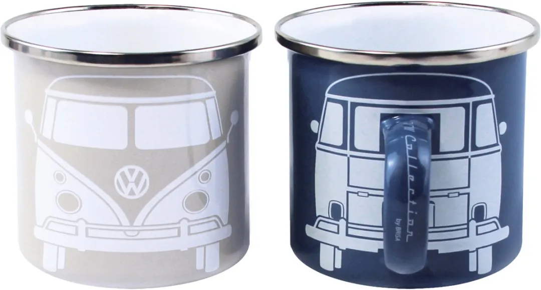 Volkswagen T1 Bus Emaille Bekers