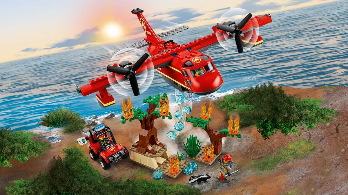 LEGO City Brandweervliegtuig 60217