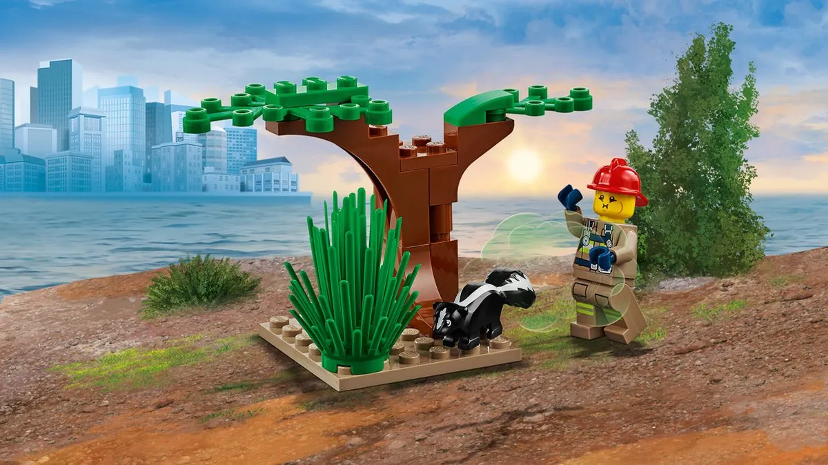 LEGO City Brandweervliegtuig 60217 - 363 Stukken - Multikleur