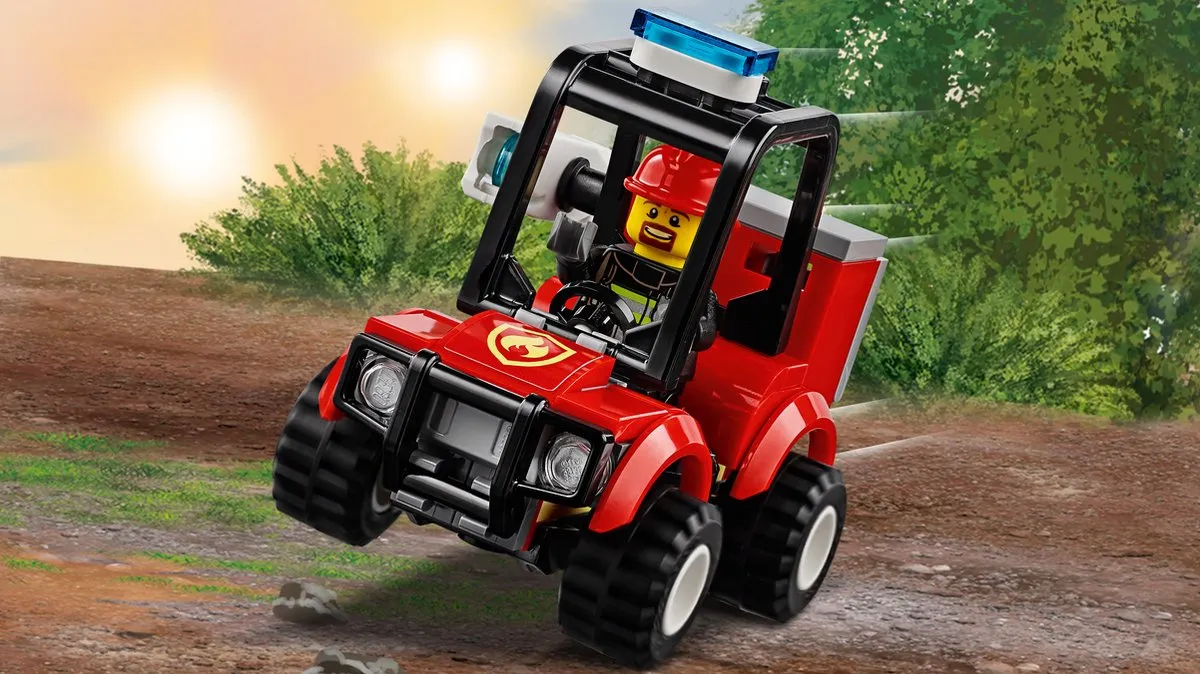 LEGO City Brandweervliegtuig 60217 - 363 Stukken - Multikleur