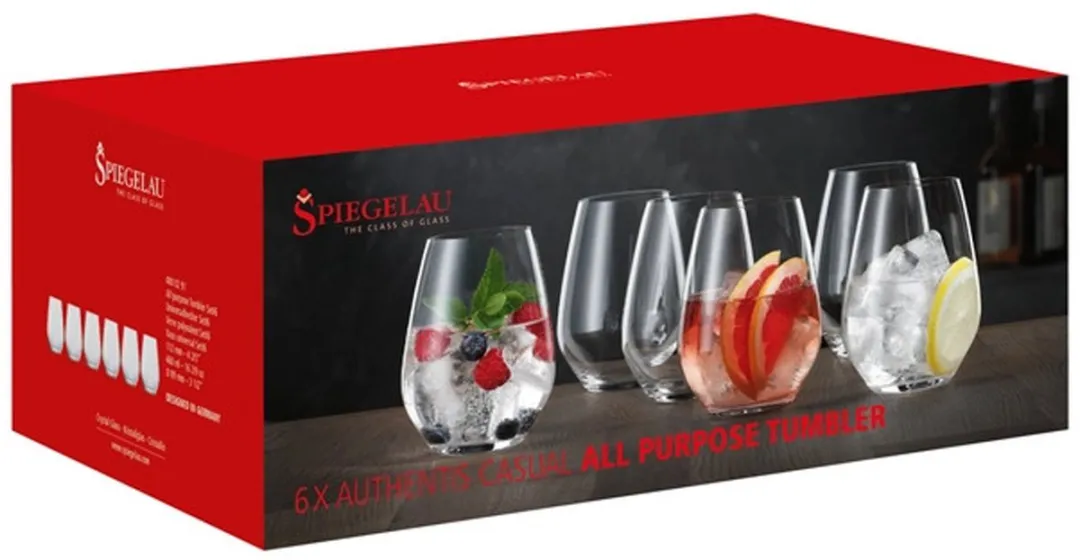 Spiegelau Authentis Universeel Glas 460ml - 6 Stuks