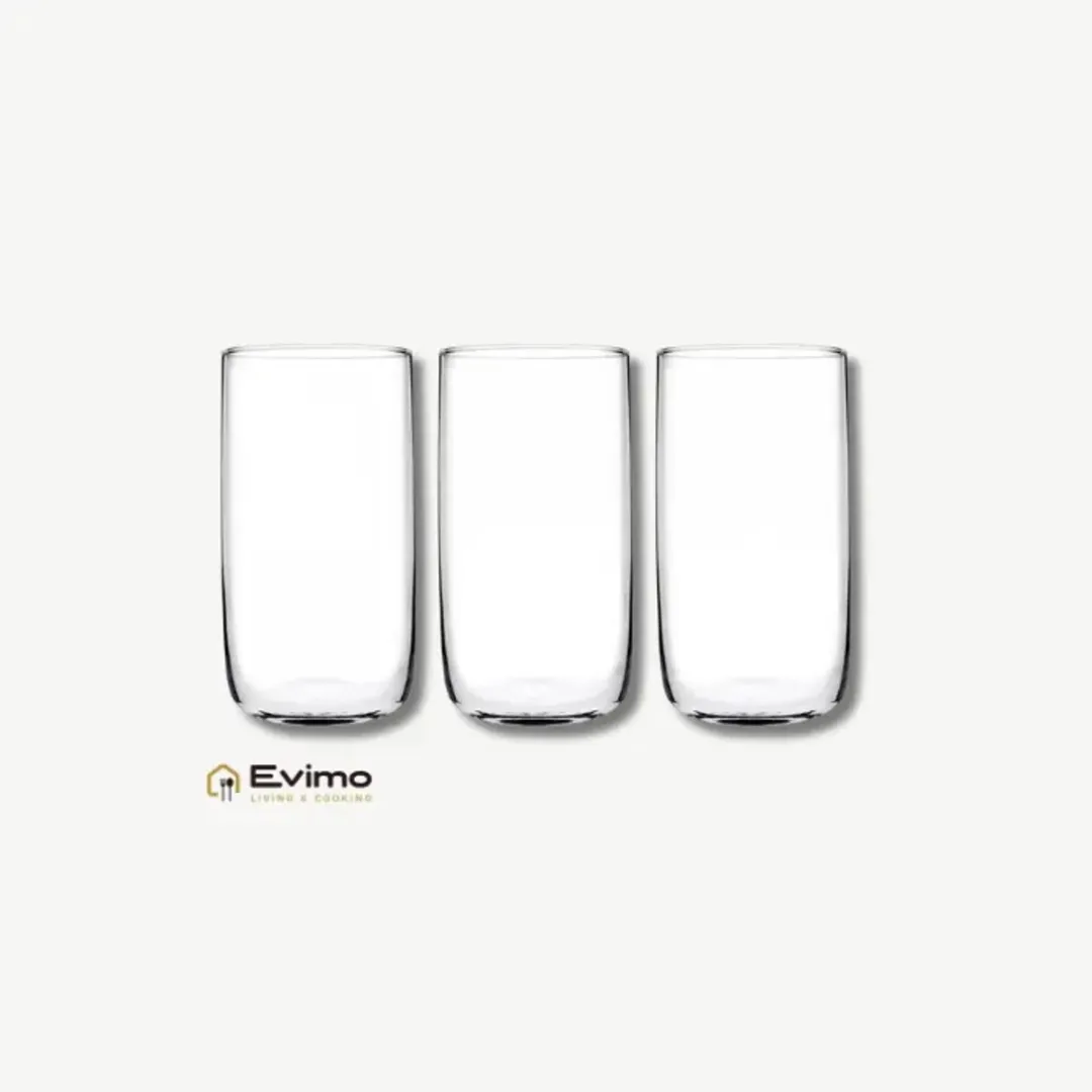 Pasabahce Iconic Longdrinkglazen - 365ml - Set van 3