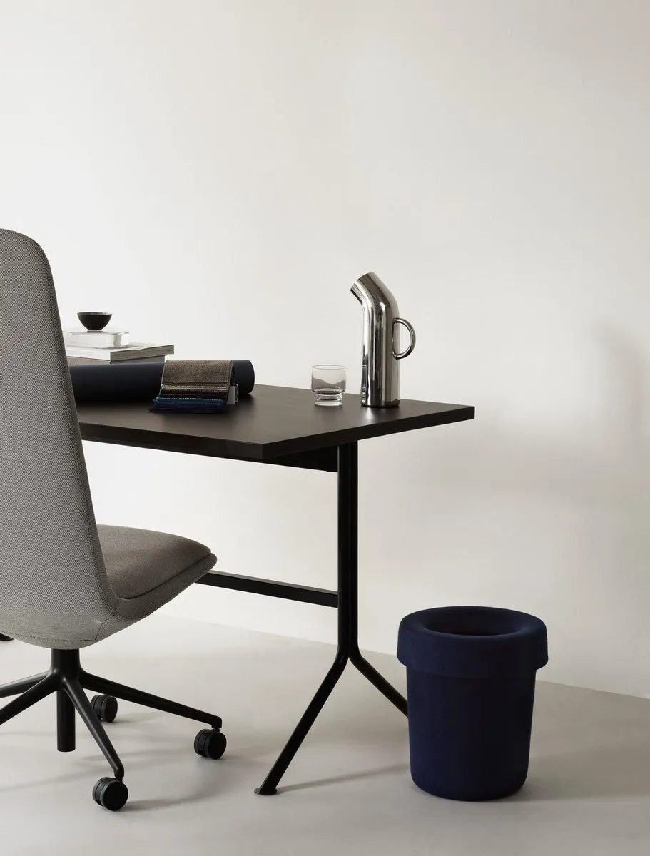 Normann Copenhagen Hide Office Prullenbak - 8.9L - Donkerpaars