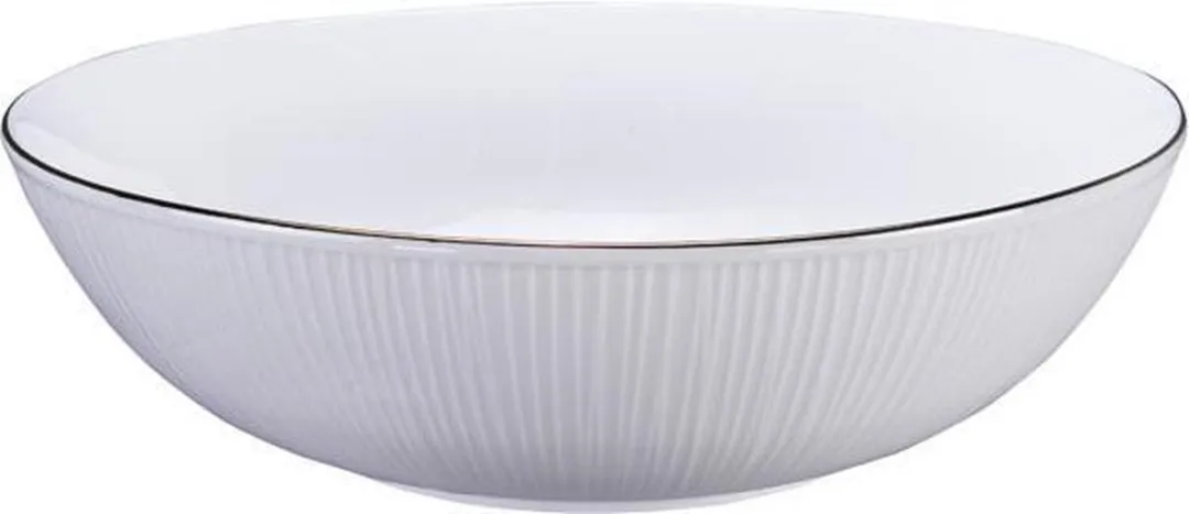 Tokyo Design Studio Nippon White Gouden Kom 23x6.5cm 1300ml