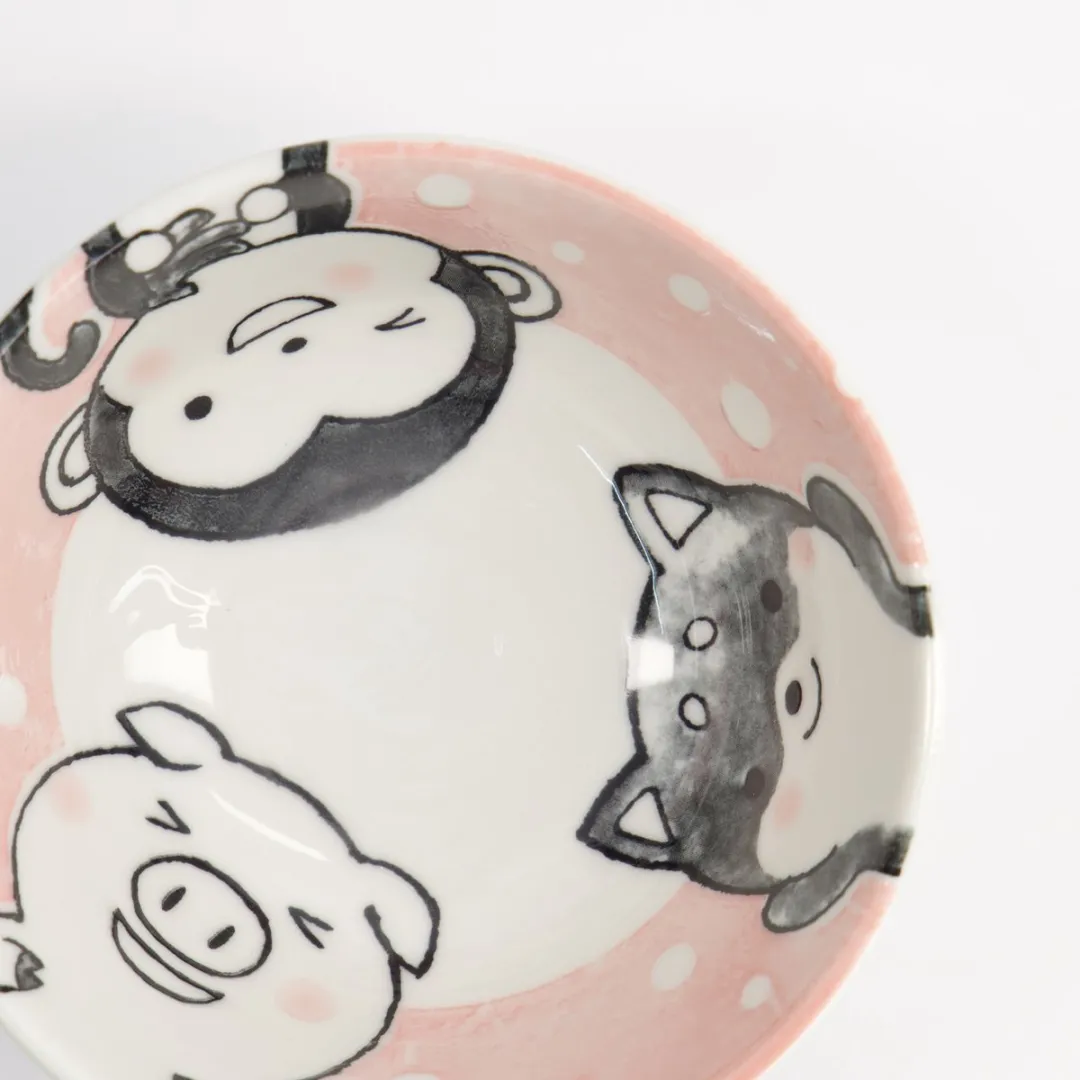 Tokyo Design Studio Kawaii Rijstkom Roze 300ml
