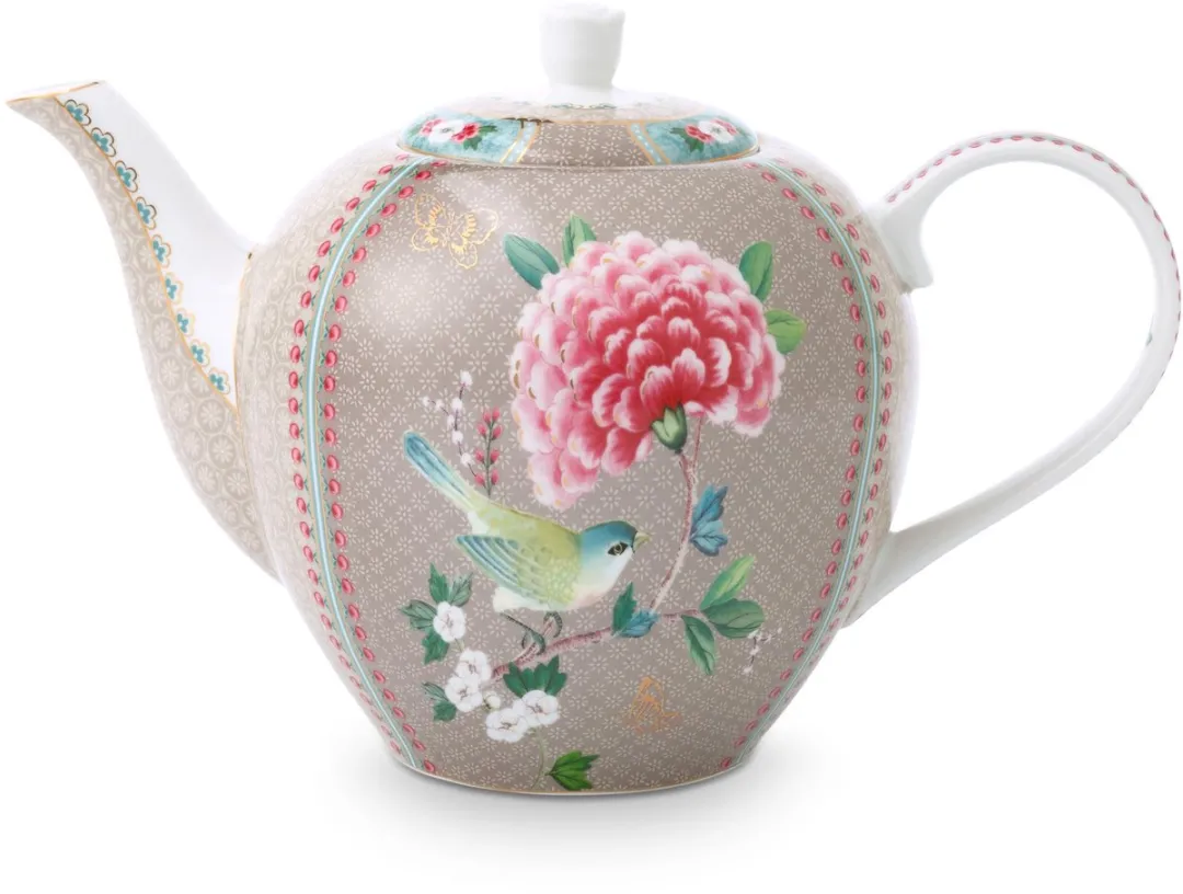 Pip Studio Blushing Birds Theepot 1,6L