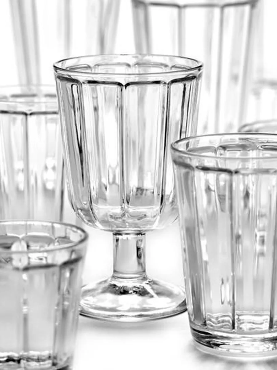 Serax Sergio Herman Surface Wijnglas - 22cl - Ø7cm - 4 Stuks
