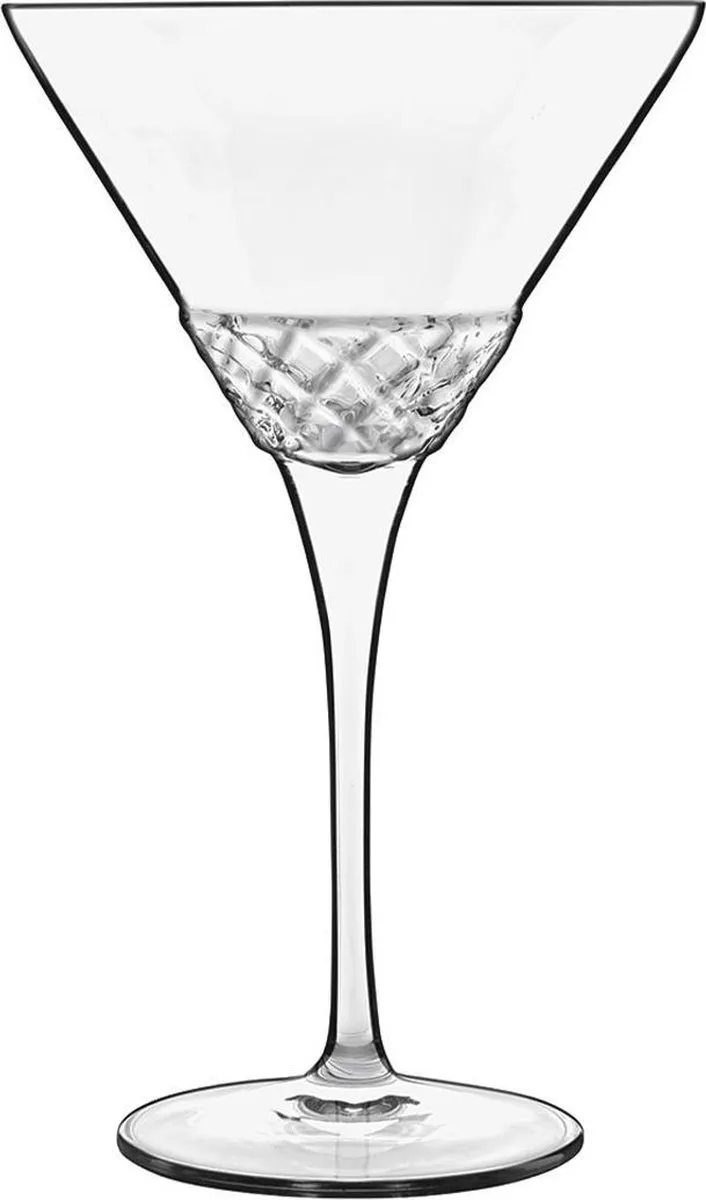 Luigi Bormioli Roma 1960 - Martiniglas - 22cl - 6 stuks