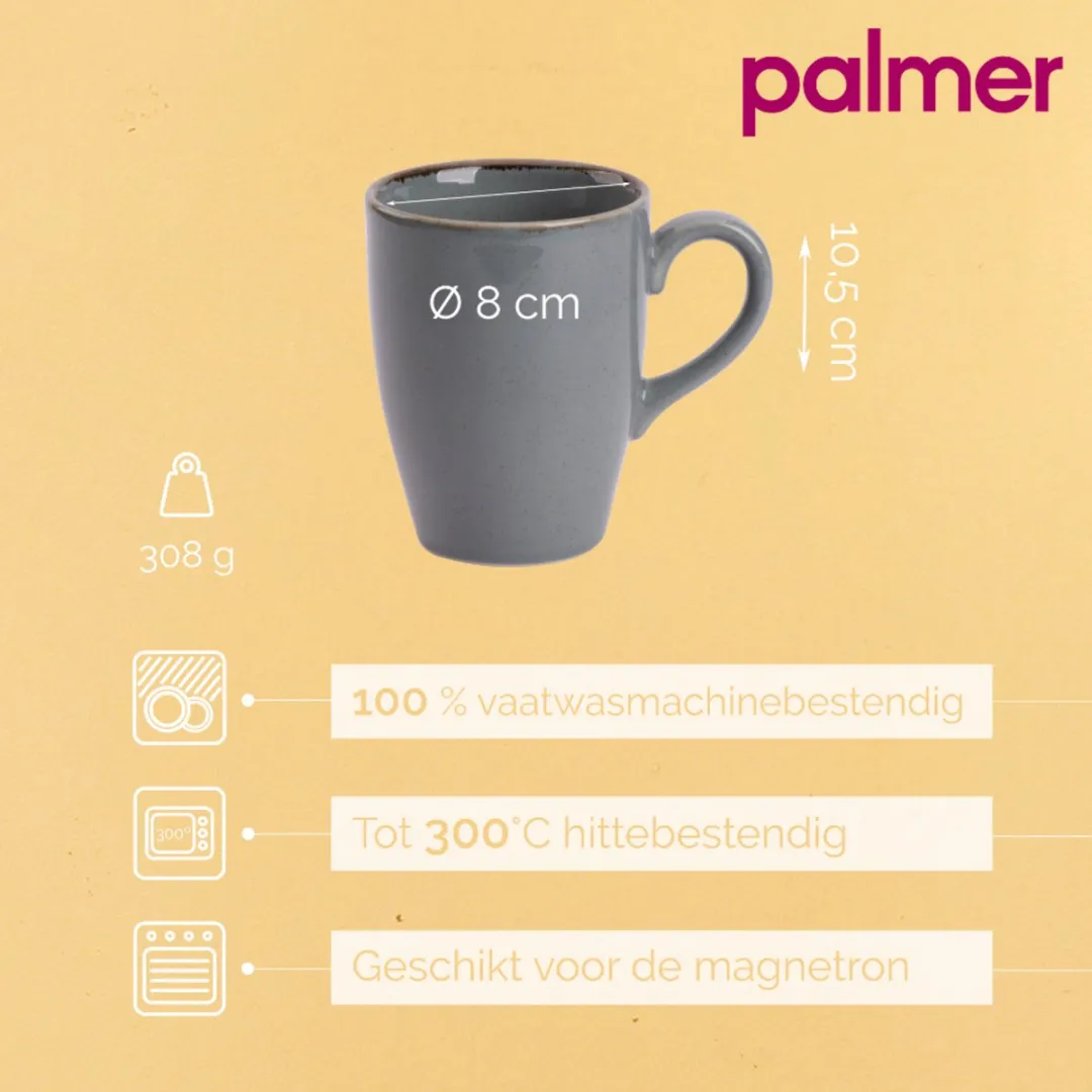 Palmer Antigo Mokken 300ml - 2 Stuks - Blauw