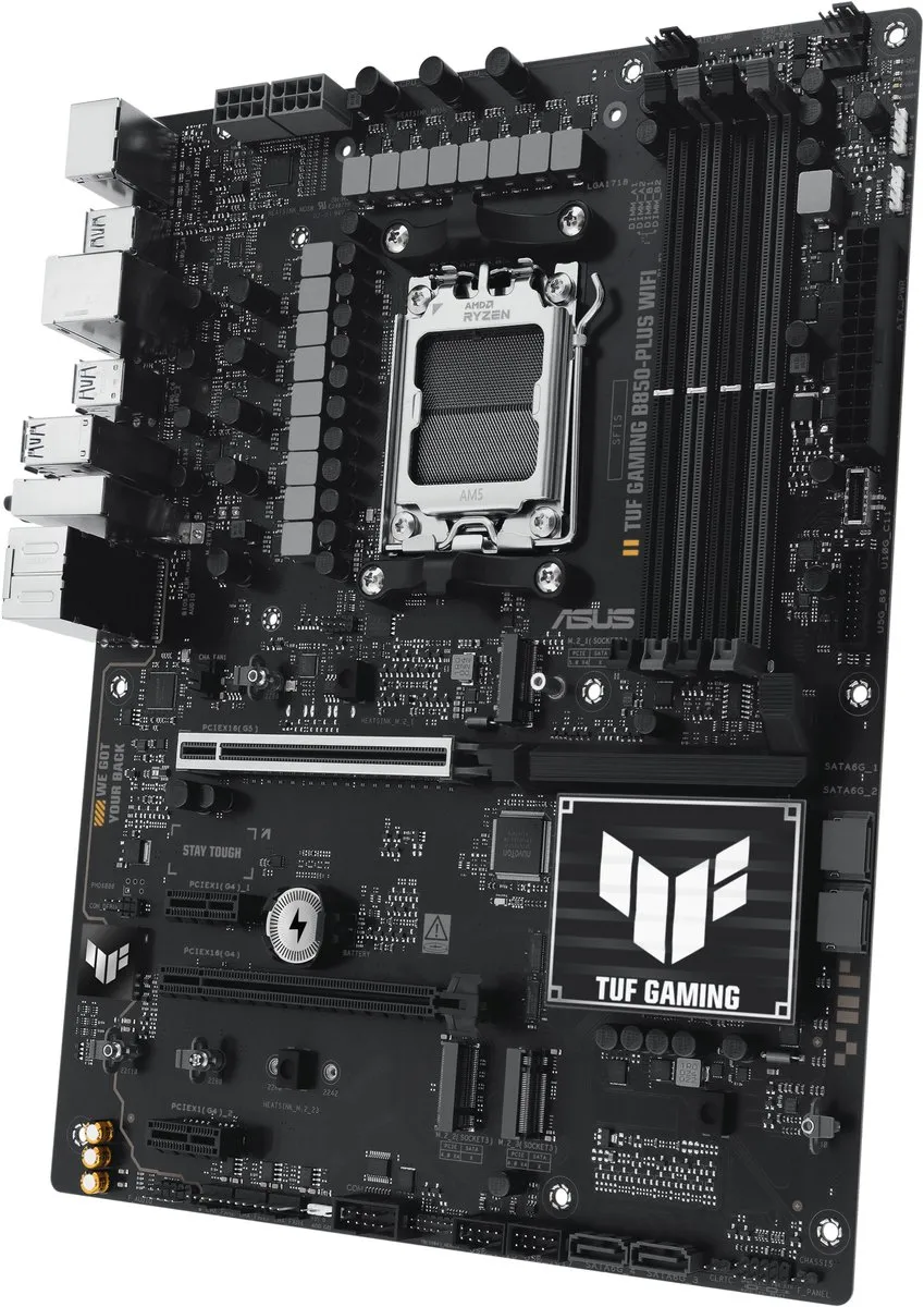 ASUS TUF GAMING B850-PLUS WIFI Moederbord - AM5 - ATX - afbeelding 6 van 6