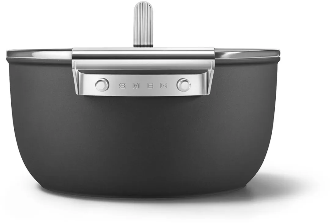 Smeg CSF2412BLM Braadpan 5.4L - Zwart
