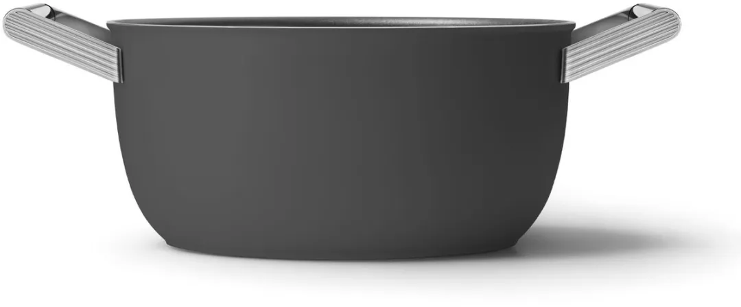 Smeg CSF2412BLM Braadpan 5.4L - Zwart