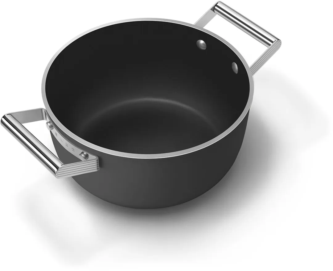 Smeg CSF2412BLM Braadpan 5.4L - Zwart