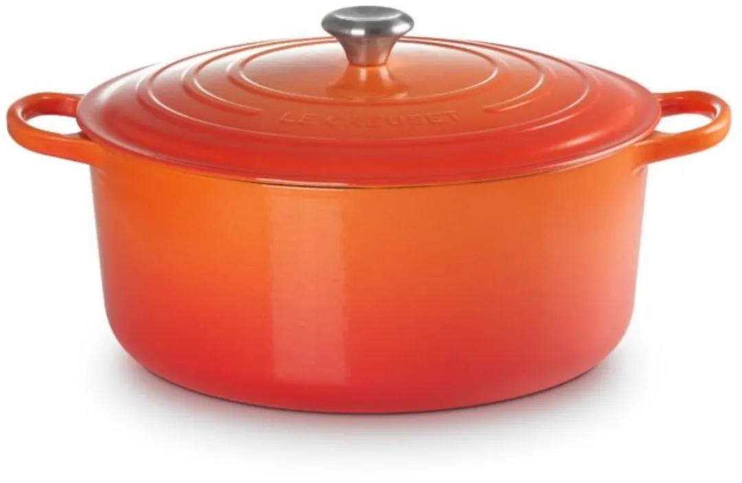 Le Creuset Signature Braadpan Oranjerood 34cm - afbeelding 3 van 3