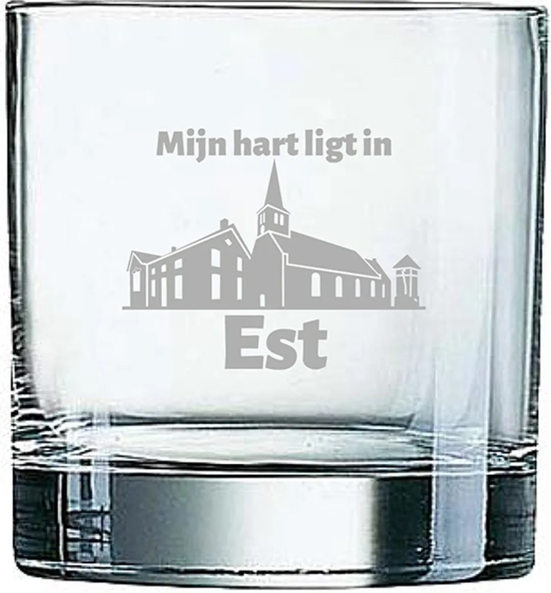 Arcoroc Gegraveerd Whiskeyglas 38cl
