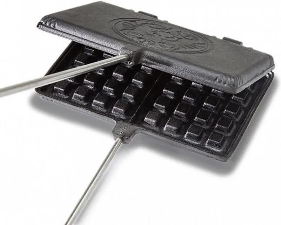 Petromax Wafel vuur-ijzer LANG