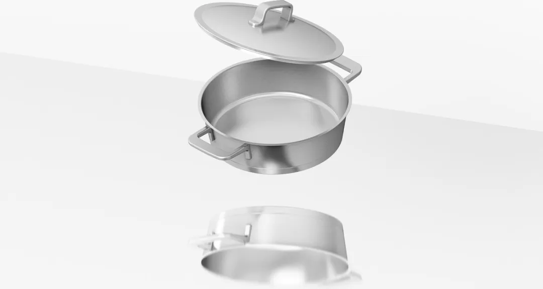 BergHOFF DiNA Meta 10-delige Kookpottenset - Metaal