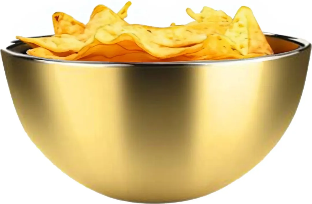 Svenska Living Kommetjes Goud RVS - 4 Stuks - Ø13cm