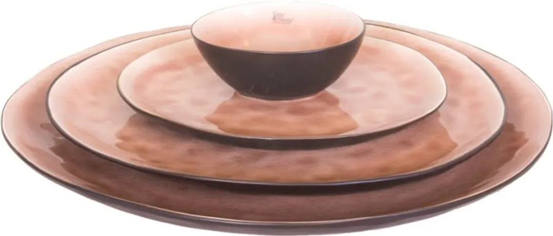 Cosy&Trendy Dinerbord Laguna Old Rose 27x23cm