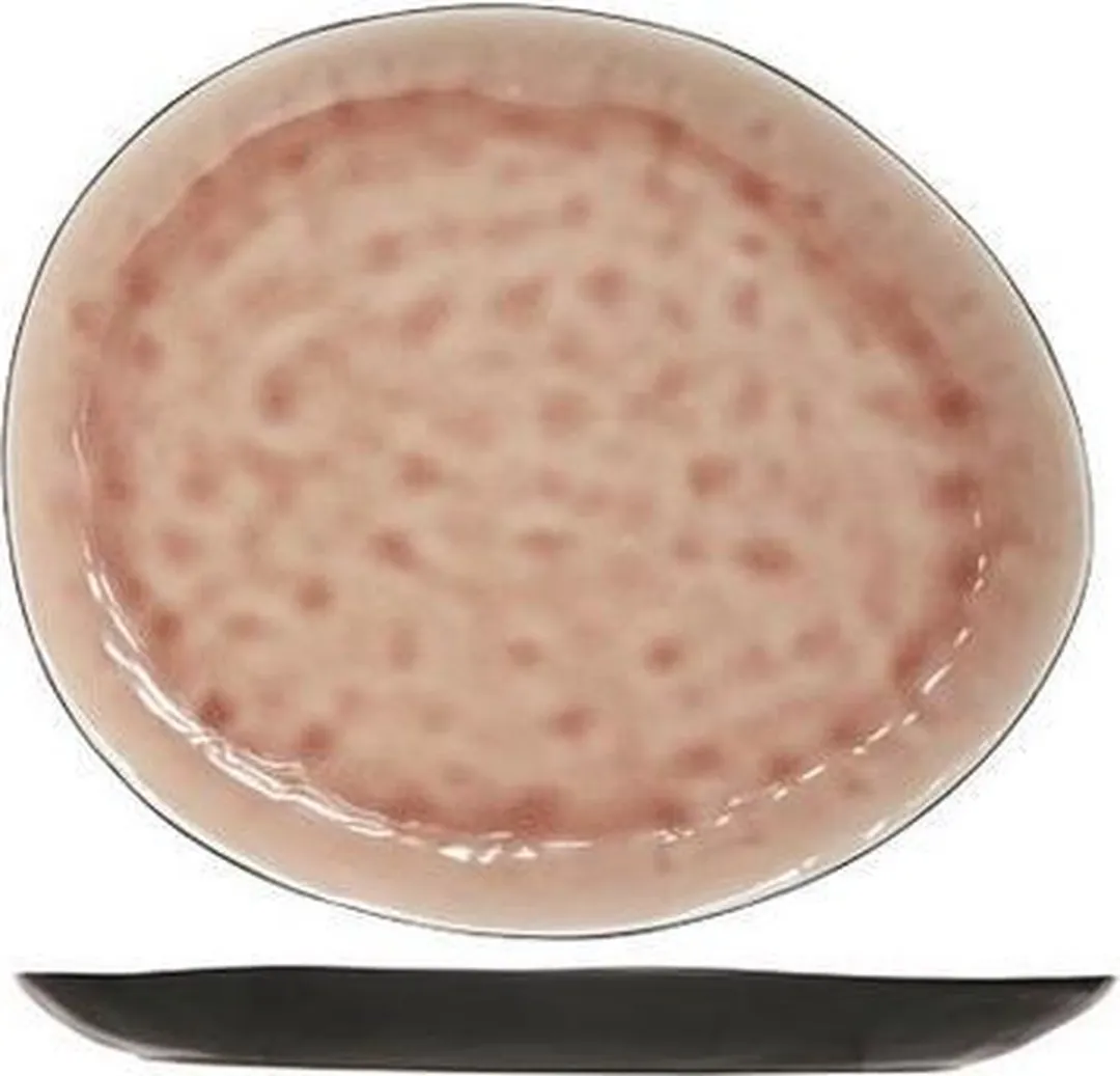 Cosy&Trendy Dinerbord Laguna Old Rose 27x23cm