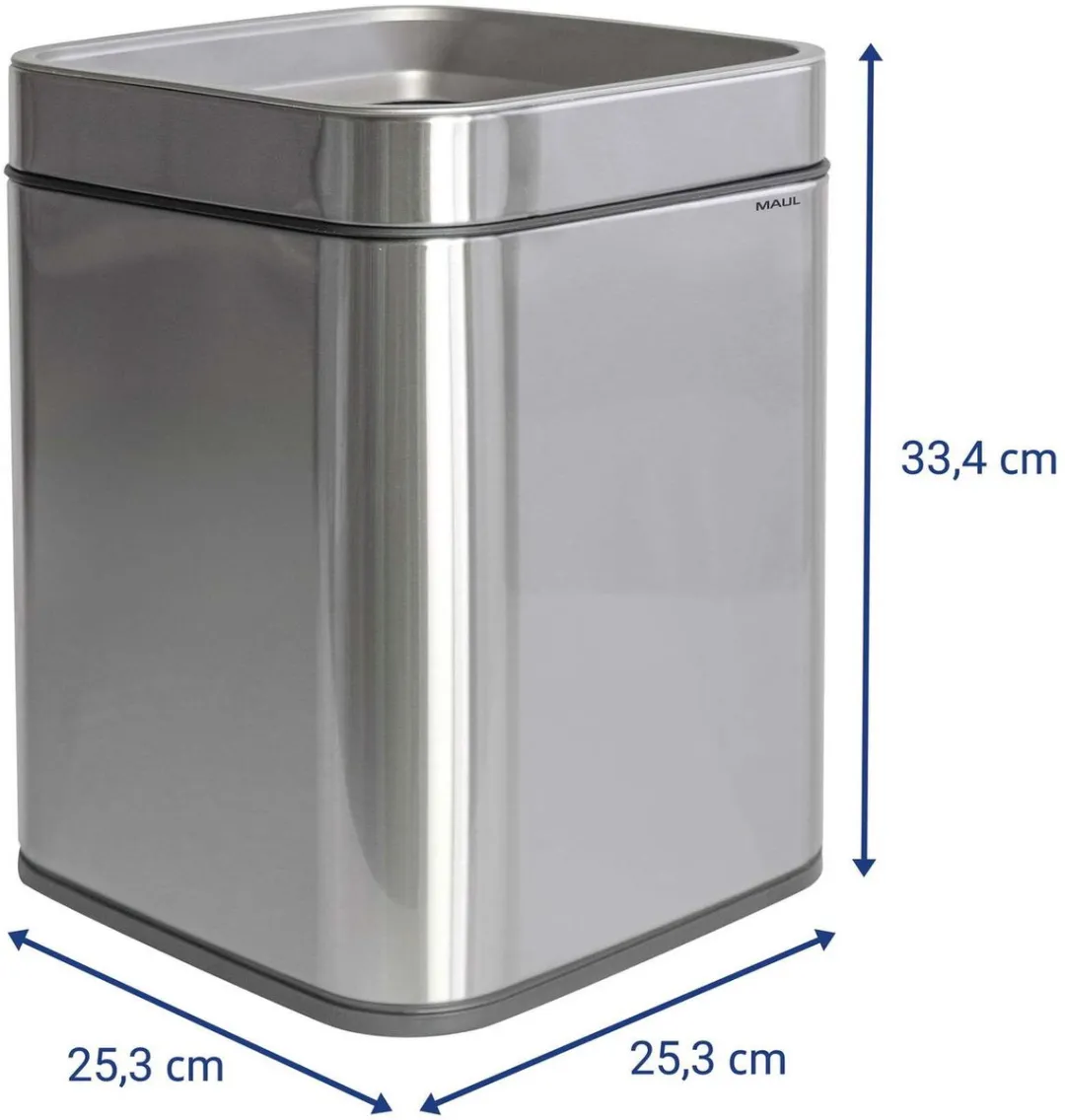 MAUL MAULprime 15L Afvalcontainer 9501594 - Zilver