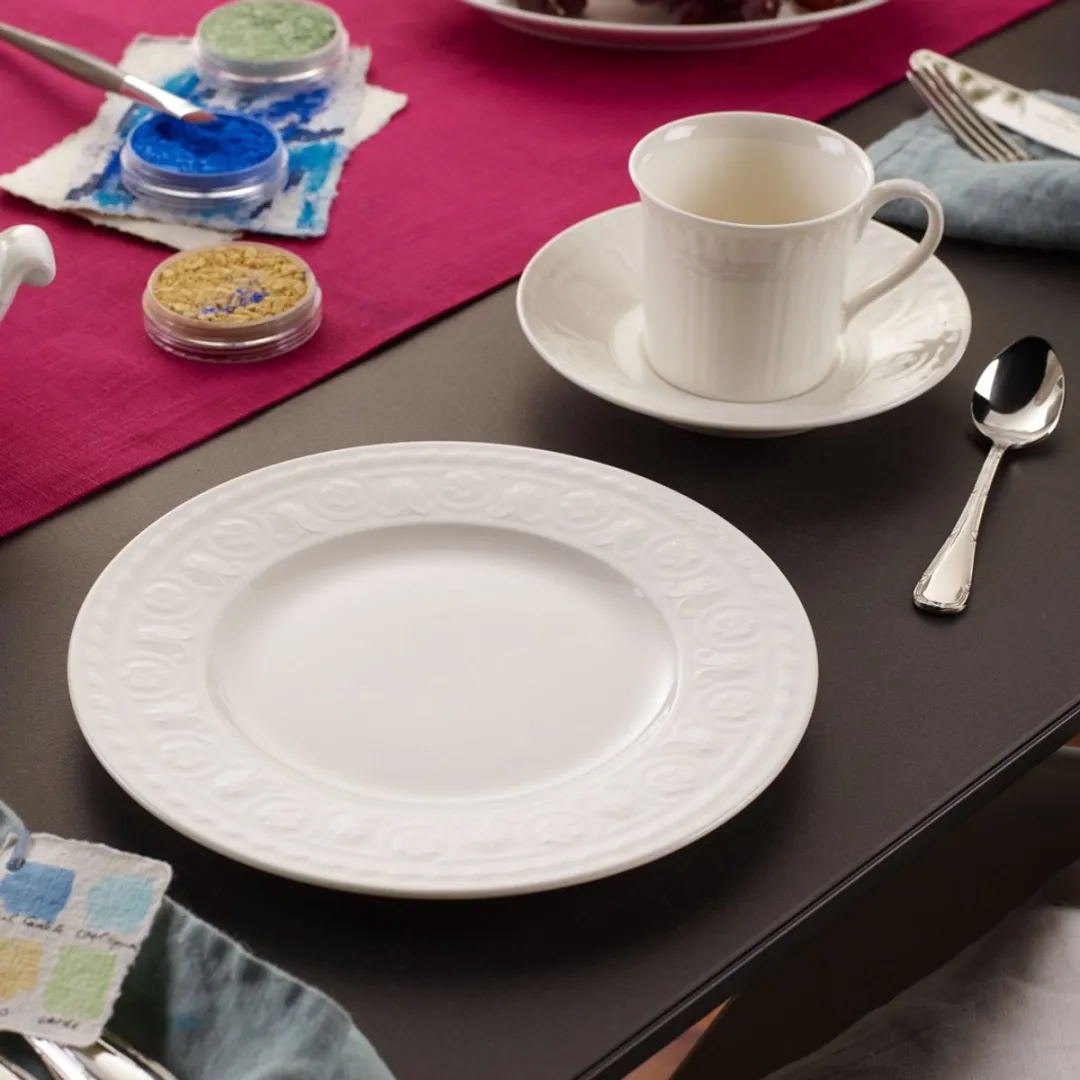 Villeroy & Boch Cellini Frühstücksteller Set 6 - Ø22cm - Wit-gekleurd