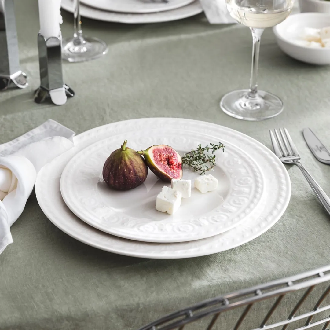 Villeroy & Boch Cellini Frühstücksteller Set 6 - Ø22cm - Wit-gekleurd
