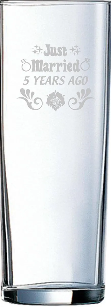 Arcoroc Just Married Gegraveerd Longdrinkglas 31cl