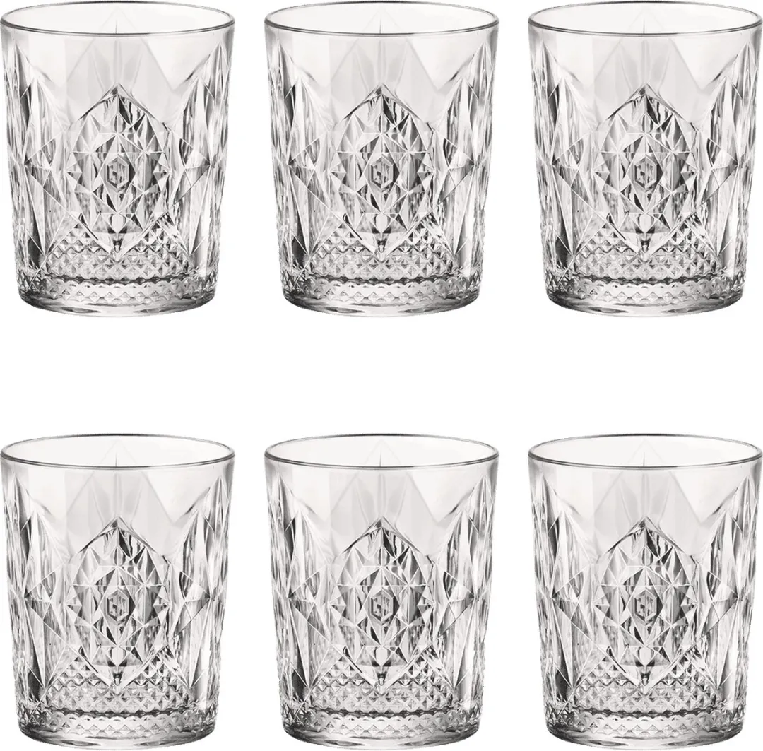 Bormioli Rocco Stone Tumbler 37cl - Set van 6