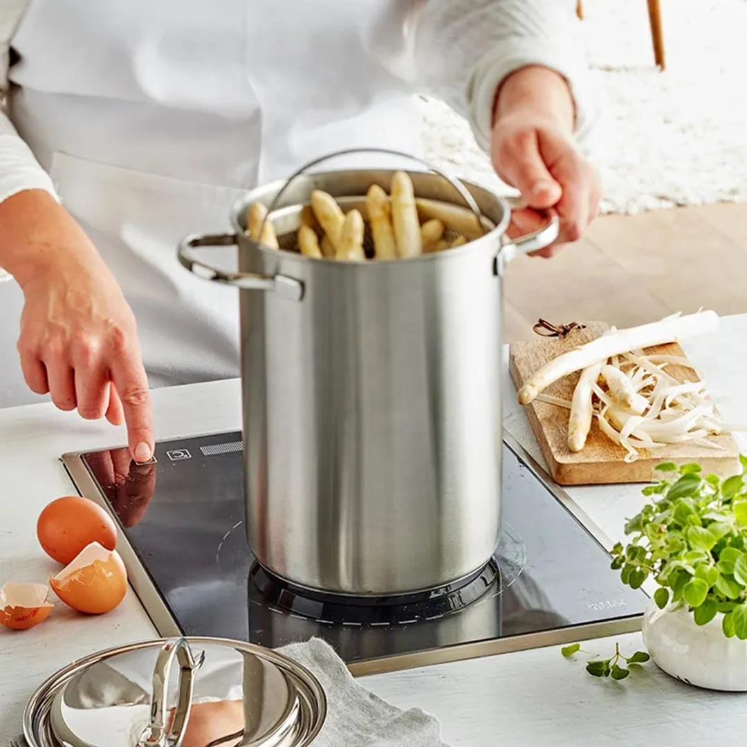 Demeyere Specialties 3 Asperge-Pasta Pan 16cm - 4.5L - Zilver